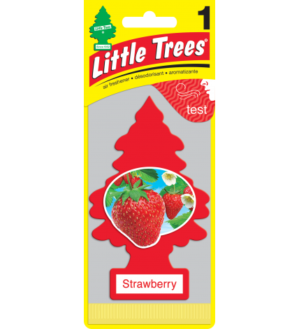Little Trees - 美國小樹香薰片 - 士多啤梨 LT-10312