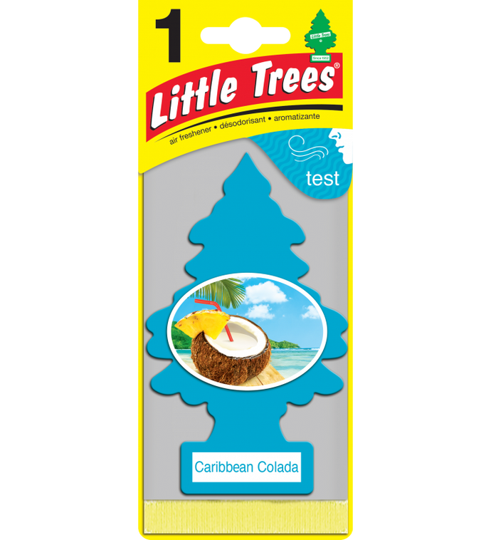 Little Trees - 美國小樹香薰片 - 加勒比特飲 LT-10324 - Little Auto Things HK 汽車用品 